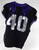 2020 Texas Christian TCU Frogs #40 Game Used Black Jersey Football NP R 44 657