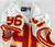 1997 Kansas City Chiefs Buckner #96 Game Issued White Jersey 46 998