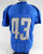 2021 Detroit Lions Rashod Berry #43 Game Used Blue Practice Jersey 46 197
