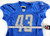 2021 Detroit Lions Rashod Berry #43 Game Used Blue Practice Jersey 46 197
