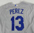 2023 Kansas City Royals Salvador Perez #13 Game Issued Grey Jersey  52 004