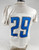 2015 Detroit Lions Crezdon Butler #29 Game Used White Practice Jersey 44 366