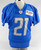 2019 Detroit Lions Tracy Walker #21 Game Issued Blue Practice Jersey 44 202