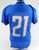2019 Detroit Lions Tracy Walker #21 Game Issued Blue Practice Jersey 44 202