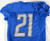 2019 Detroit Lions Tracy Walker #21 Game Issued Blue Practice Jersey 44 202