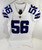 2018 Dallas Cowboys Datone Jones #56 Game Issued White Jersey 44 DP15494
