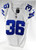 2023 Dallas Cowboys Sheldrick Redwine #36 Game Used White Jersey 38 DP87630