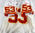 2004 Kansas City Chiefs Fred Jones #53 Game Issued White Jersey 50 994