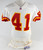 1998 Kansas City Chiefs #41 Game Issued White Jersey 40 003