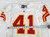 1998 Kansas City Chiefs #41 Game Issued White Jersey 40 003