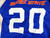 2013 Boise State Broncos #20 Game Used Blue Jersey Beach Volleyball M 898