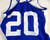 2013 Boise State Broncos #20 Game Used Blue Jersey Beach Volleyball M 898