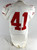 2012 San Francisco 49ers #41 Game Issued White Jersey 44 824