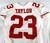 2015 San Francisco 49ers Kelvin Taylor #23 Game Used White Jersey 70th P 40 844