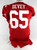 2013 San Francisco 49ers Jordan Devey #65 Game Used Red Jersey 48 869