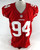 2013 San Francisco 49ers Justin Smith #94 Game Used Red Jersey 48 858