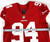 2013 San Francisco 49ers Justin Smith #94 Game Used Red Jersey 48 858