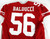 2013 San Francisco 49ers Alex Balducci #56 Game Used Red Jersey 70th P 46 860