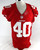 2013 San Francisco 49ers Steve Beauharnais #40 Game Issued Red Jersey 44 859