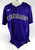 2024 Colorado Rockies Blank Game Issued Purple Jersey 50 900