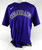 2025 Colorado Rockies Blank Game Issued Purple Jersey 52 903