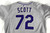 2025 Colorado Rockies Darryl Scott #72 Game Issued Grey Jersey 46 925