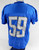 2021 Detroit Lions Tavante Beckett #59 Game Issued Blue Practice Jersey 46 191
