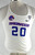 2018 Boise State Broncos #20 Game Used White Jersey 60 P Beach Volleyball M 907