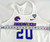 2018 Boise State Broncos #20 Game Used White Jersey 60 P Beach Volleyball M 907