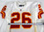 1997 Kansas City Chiefs #26 Game Issued White Jersey 40 987