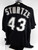 2003-06 Florida Marlins Tim Sturtze #43 Game Used Black Jersey ST BP  077