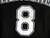 2003-06 Florida Marlins Bobby Meacham #8 Game Used Black Jersey ST BP XL 067