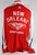 2013-14 New Orleans Pelicans Alexis Ajinca #42 1 Game Used Red WarmUp Jacket ASG