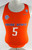 2018 Boise State Broncos #5 Game Used Orange Jersey 60 P Beach Volleyball M 920