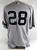 2017 New York Yankees Joe Girardi #28 Game Used Grey Jersey 48 113