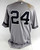 2019 New York Yankees Gary Sanchez #24 Game Used Grey Jersey 3 HRS in 1 Game 6 R