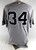 2017 New York Yankees Masahiro Tanaka #34 Game Used Grey Jersey PS Patch 46 127