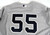 2011 New York Yankees Russell Martin #55 Game Issued Grey Jersey 50 135