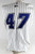 2005 Trenton Thunder Edwar Ramirez #47 Game Used White Vest Jersey 46 148