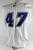 2005 Trenton Thunder Edwar Ramirez #47 Game Used White Vest Jersey 46 148