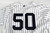 2017 New York Yankees Reggie Willits #50 Game Used White Jersey ST Opening Day6