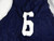 2002-06 Golden State Warriors #6 Game Used Navy Practice Jersey 2XL 213