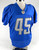 2021 Detroit Lions Jason Cabinda #45 Game Used Blue Practice Jersey 46 305