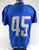 2021 Detroit Lions Jason Cabinda #45 Game Used Blue Practice Jersey 46 305