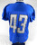 2017 Detroit Lions Nick Bellore #43 Game Used Blue Practice Jersey 46 307