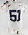 2005 Virginia Cavaliers Mark Miller #51 Game Used White Jersey Football L 041