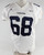 2003 Virginia Cavaliers David Fairbrothers #68 Game Used White Jersey Football 8