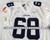 2003 Virginia Cavaliers David Fairbrothers #68 Game Used White Jersey Football 8