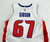 2023-24 Detroit Pistons Taj Gibson #67 Game Issued White Jersey 52+6 DP72630