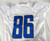 2019 Detroit Lions #86 Game Issued White Practice Jersey 46 309